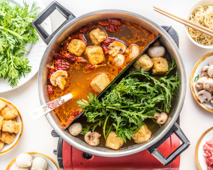 Hot pot cooking