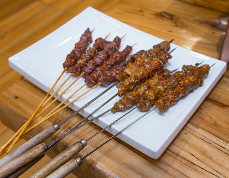 Happy Tree House BBQ Skewers Grill on the Hill Bar