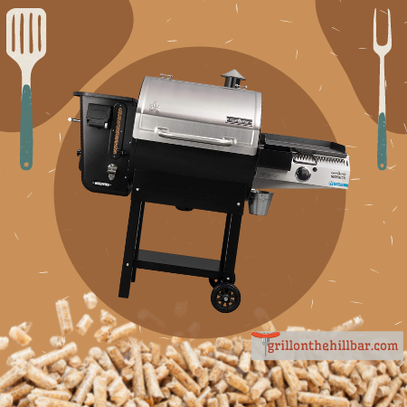 Camp Chef 24 in. WIFI Woodwind Pellet Grill & Smoker with Sidekick