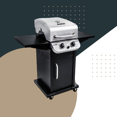 Char-Broil Performance Series 2-Burner Cabinet Liquid Propane Gas Grill