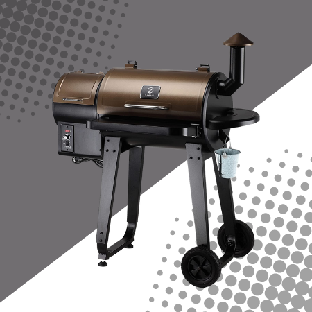 Z GRILLS ZPG-450A Upgrade Wood Pellet Grill & Smoker